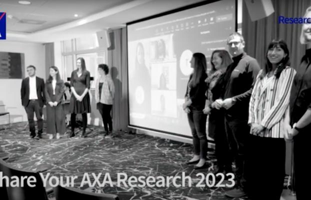 PRINTFLOODS in Paris for the ‘Share Your AXA Research 2023’ Event