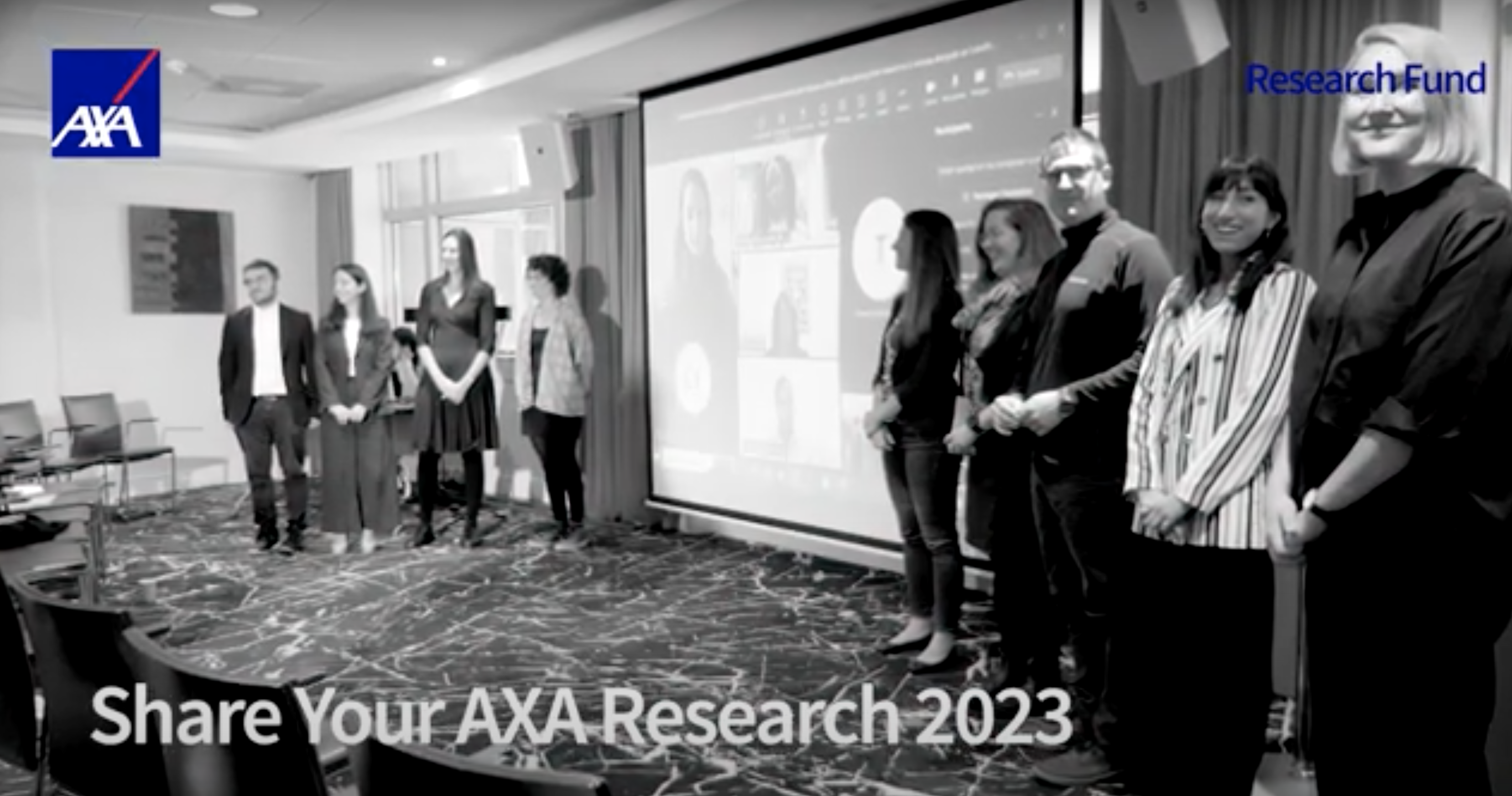 PRINTFLOODS in Paris for the ‘Share Your AXA Research 2023’ Event